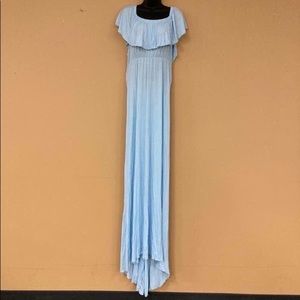 NWOT Light blue spring dress 65% cotton 35% polyester